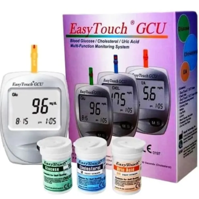 Gluco Meter 3 in 1 Easy Touch GCU